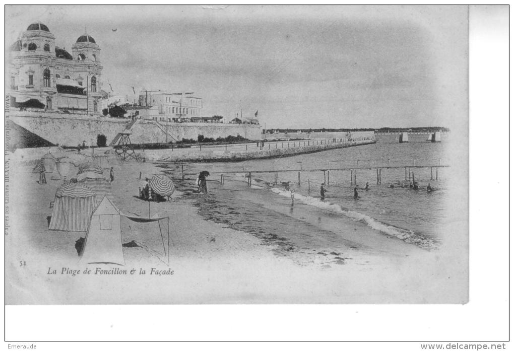 ROYAN  La Plage De Foncillon Et La Façade - Royan