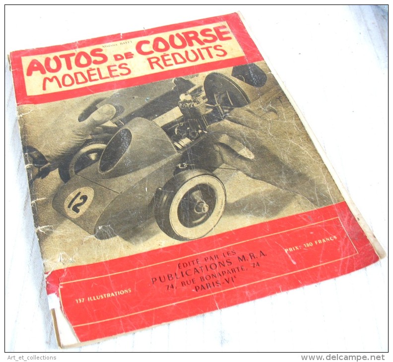 Plans De Modèles Réduits D’Autos De Course / Maurice BAYET / Éditions "Publications M.R.A.", à Paris En 1948 - Model Making