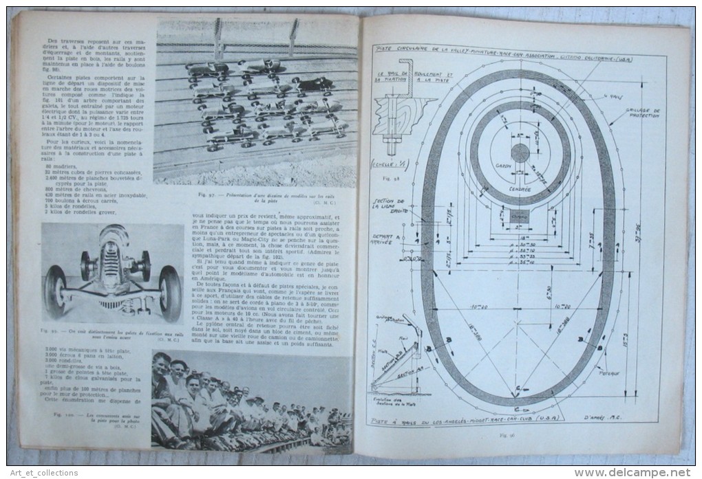 Plans de Modèles Réduits d’Autos de Course / Maurice BAYET / Éditions "Publications M.R.A.", à Paris en 1948