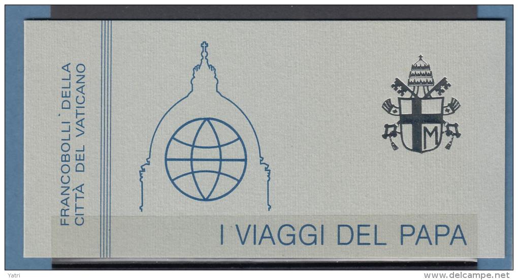 Vaticano - Libretti - 1985 I Viaggi Del Papa, Con Francobolli ** MNH - Booklets