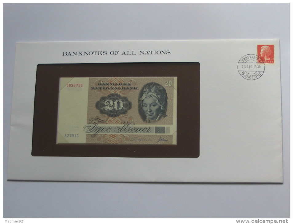 20 Kroner 1972-1978 - DANEMARK - Denmark - Billet Neuf - UNC  !!! **** ACHAT IMMEDIAT *** - Dinamarca