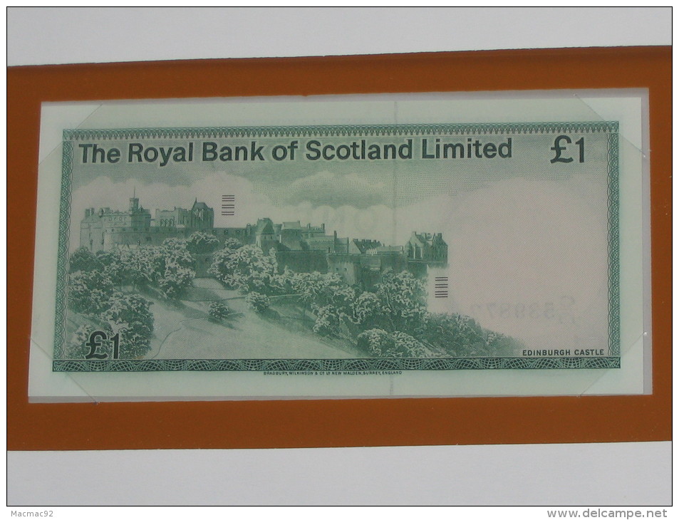 1 One Pound 1981 - ECOSSE - Scotland - Billet Neuf - UNC  !!! **** ACHAT IMMEDIAT *** - 1 Pond