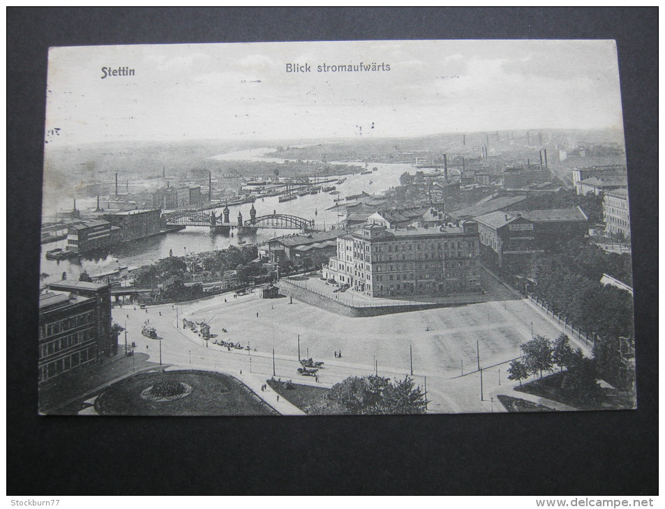 STETTIN, Karte Um 1912 - Pommern