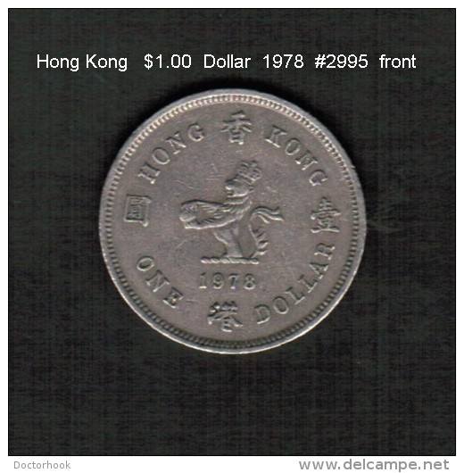 HONG KONG    $1.00  DOLLAR  1978  (KM # 43) - Hongkong