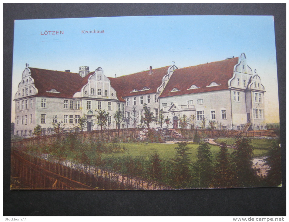 LÖTZEN, Karte Um 1910 - Ostpreussen