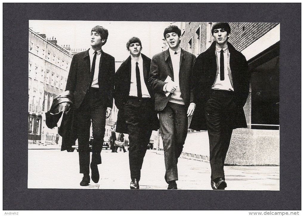 MUSIQUE ET MUSICIENS - THE BEATLES - JOHN LENNON - PAUL McCARTNEY - RINGO STARR - GEORGE HARRISON - PRINTED IN ENGLAND - Musique Et Musiciens