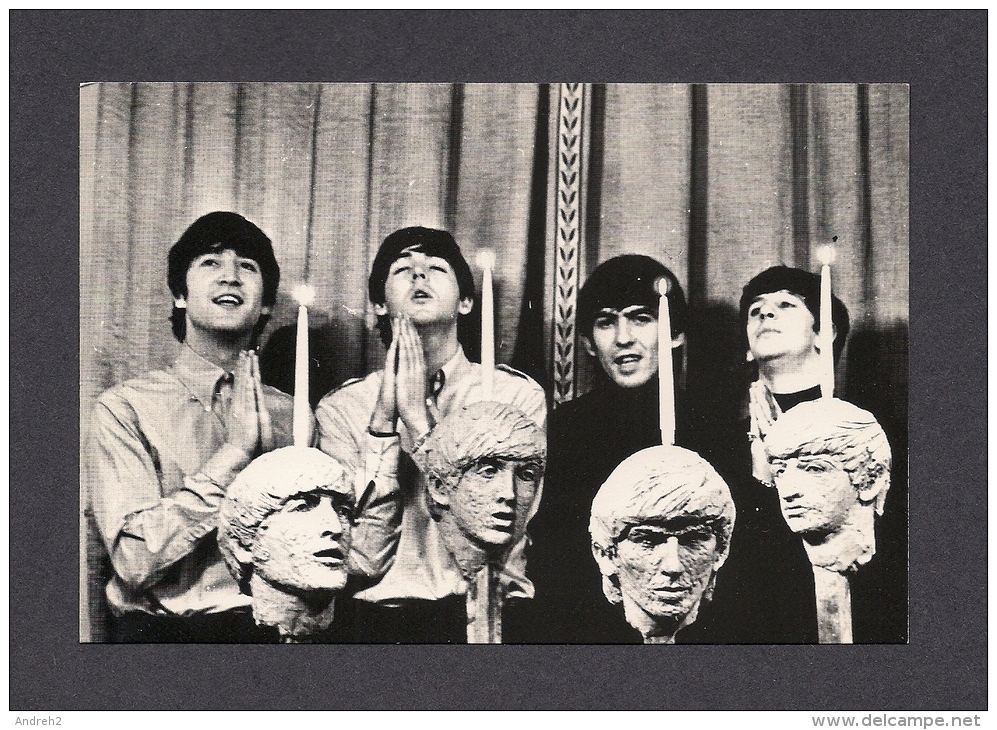 MUSIQUE ET MUSICIENS - THE BEATLES - JOHN LENNON - PAUL McCARTNEY - RINGO STARR - GEORGE HARRISON - PRINTED IN ENGLAND - Music And Musicians