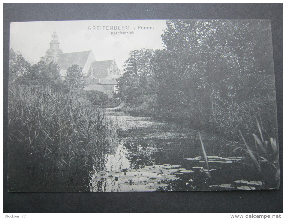 GREIFENBERG, Karte Um 1908 - Pommern