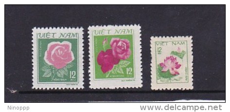 Vietnam1980 Roses Set MNH - Roses