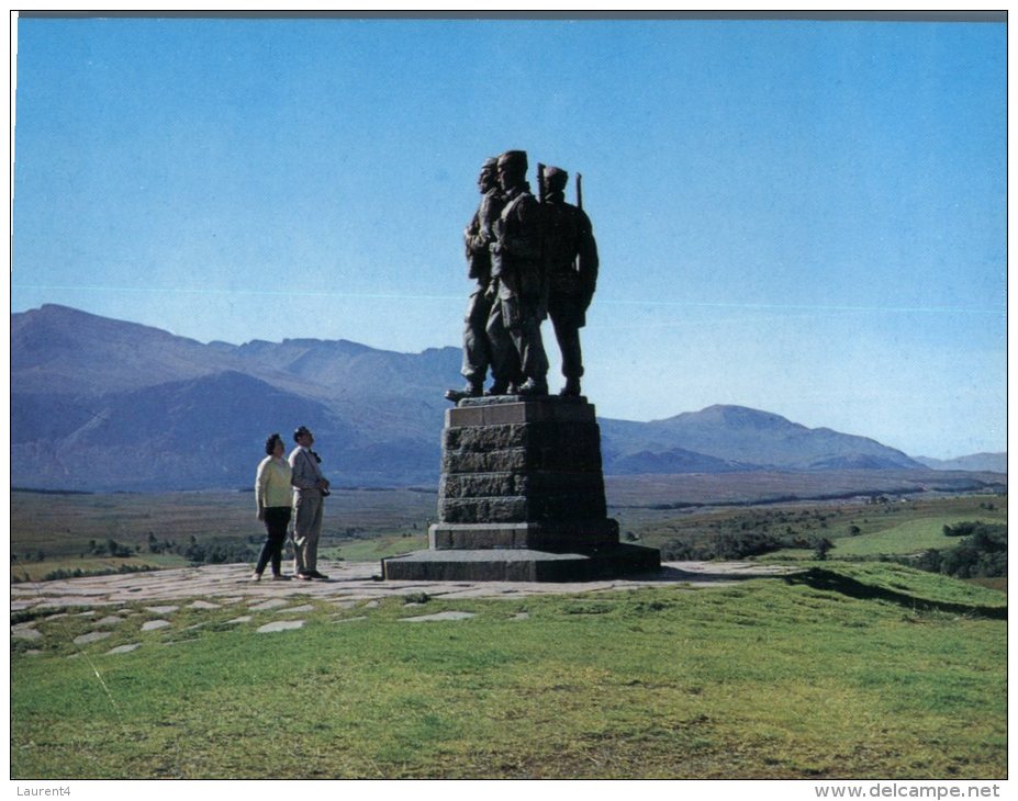 (661) UK - Scotland - The Commando Memorial - War Memorials