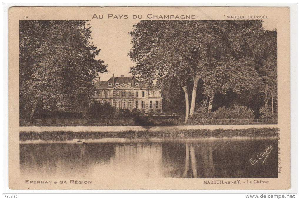 51 Au Pays Du CHAMPAGNE ) MAREUIL SUR AY Le Chateau - Mareuil-sur-Ay