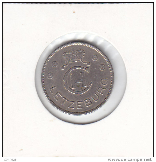 1 FRANG Cupro-nickel 1939 Qualité++++++++++++++++++ ++++++ - Luxembourg