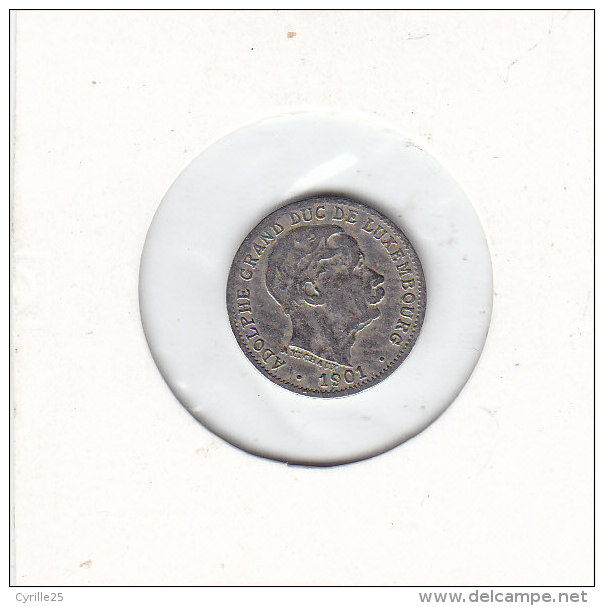 5 CENTIMES Cupro Nickel 1901 - Luxemburgo