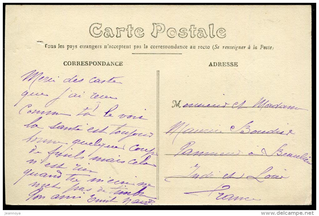 MAROC - CPA EN FM, CACHET SPECIAL " POSTE DE GUICER LE 16/3/1912 " + " TELEGRme MILITre Le 12/3/1912 " - TB - Usati
