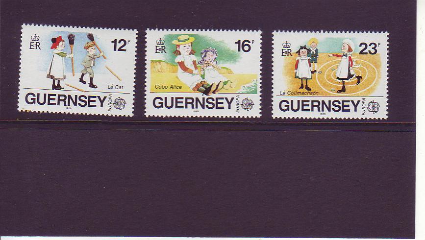 G 85  Michel Nr. ?? Europa 1989 - Guernsey