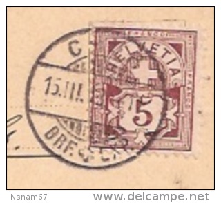 B74 - CHUR - 1898 - - Lettres & Documents