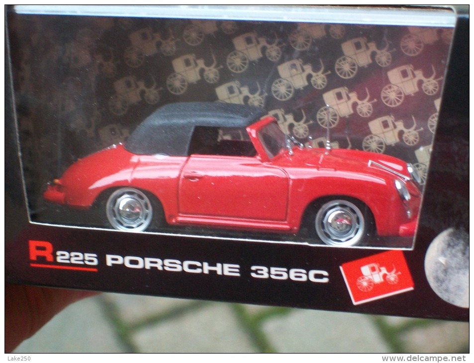 BRUMM -  R 225 - PORSCHE 356 C SPYDER CHIUSA   AVEC SA BOITE Scala 1/43 - Brumm