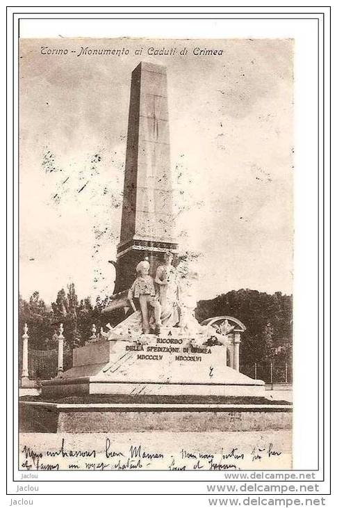 TORINO MONUMENTO AI CADUTI DI CRIMEA,A VOIR !! REF 13576 - Other Monuments & Buildings