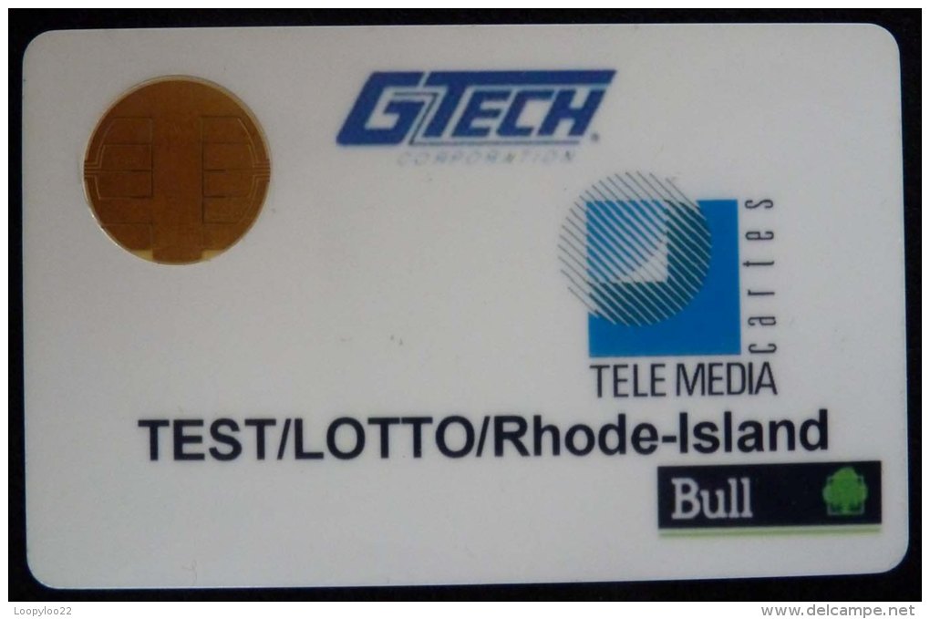 USA - Smart Card Demo - Bull Chip - Gaming - Gtech - Rhode Island - (US44) - [2] Chip Cards