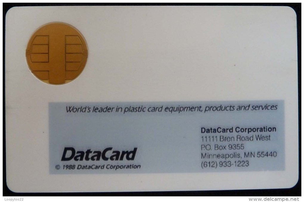 USA - Smart Card Demo - Bull Chip - DataCard - (US47) - Chipkaarten