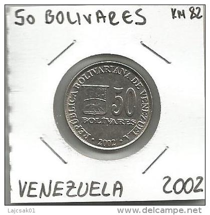 D1 Venezuela 50 Bolivares 2002. KM#82 - Venezuela