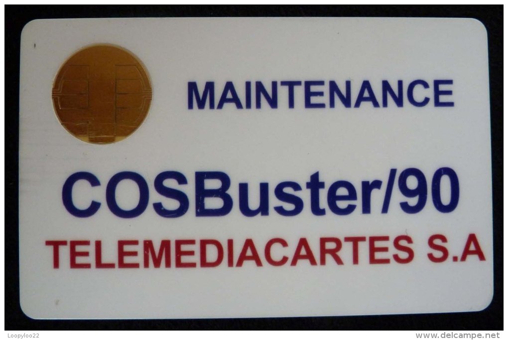 USA - Smart Card Test  - Bull Chip - Conference - COSBuster/90 - (US52) - [2] Chip Cards