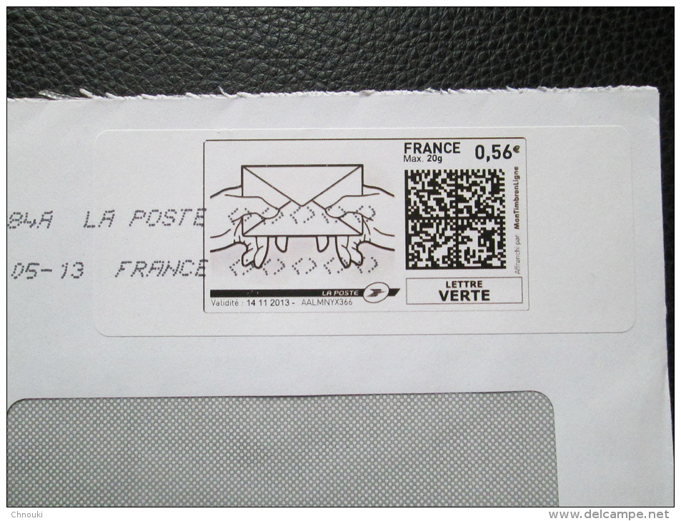 Vignette Lettre Mains - 2013 - 2010-... Illustrated Franking Labels