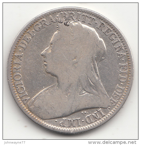 GRAN BRETAGNA - 2 SHILLING 1901 ARGENTO - - J. 1 Florin / 2 Shillings