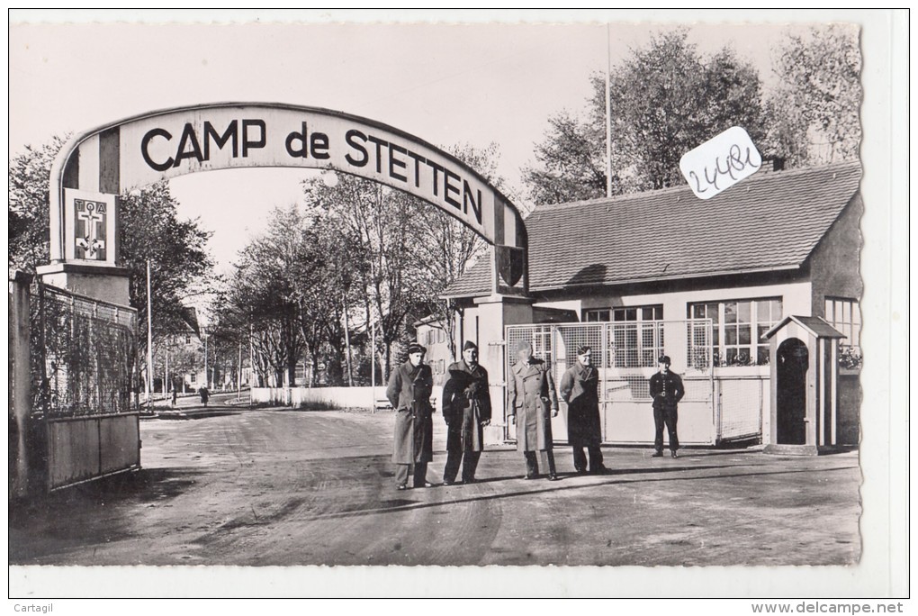 CPA -  24481 - Allemagne - Stetten -  Entrée Du Camp  (Militaria FFA)-Envoi Gratuit - Sigmaringen