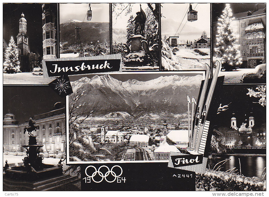 Autriche - Tirol - Jeux Olympiques 1964 -  Vues - Ski - Innsbruck