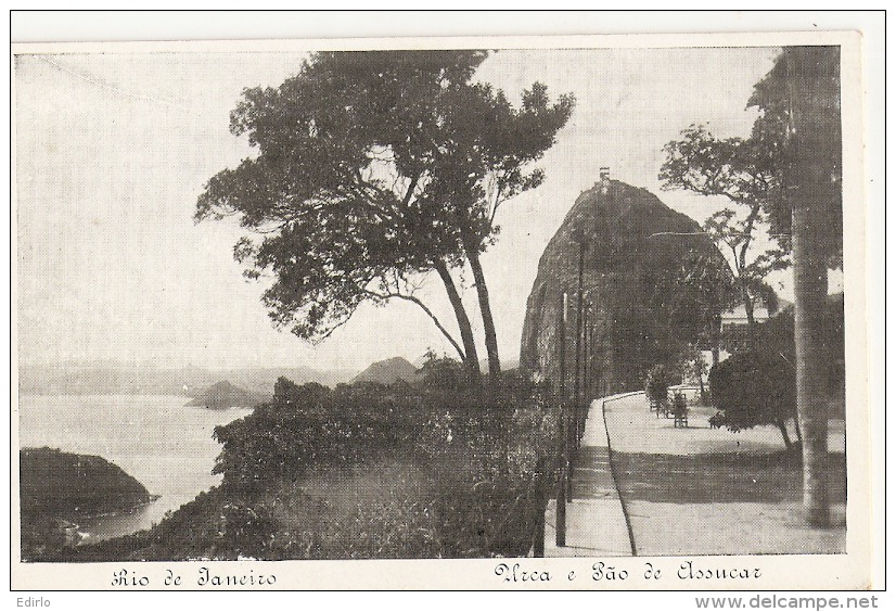 RIO DE JANEIRO  -  Ao Pobre Jacques -Carte Publicitaire - - Rio De Janeiro