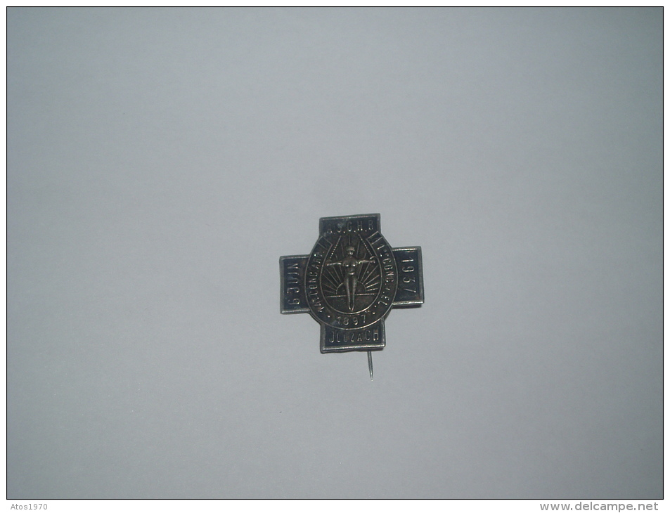 MEDAILLE A IDENTIFIER  / A.S.G.H.R. 6 JUIN 1937 JLLZACH. METAL ?. / DIAMETRE 32MM. - Unclassified