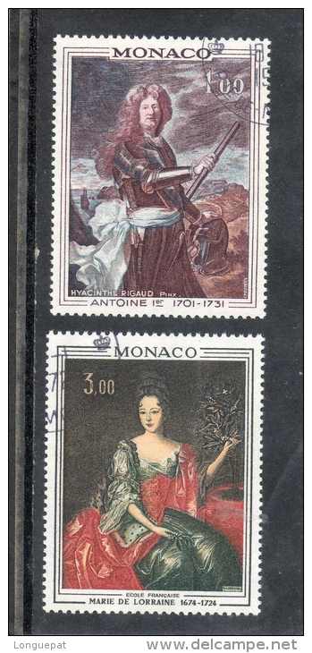 MONACO : Antoine 1er Et Marie De Lorraine : Prince Et Princessesse De Monaco ( Couple) - Tableau - Art - Peinture - - Oblitérés
