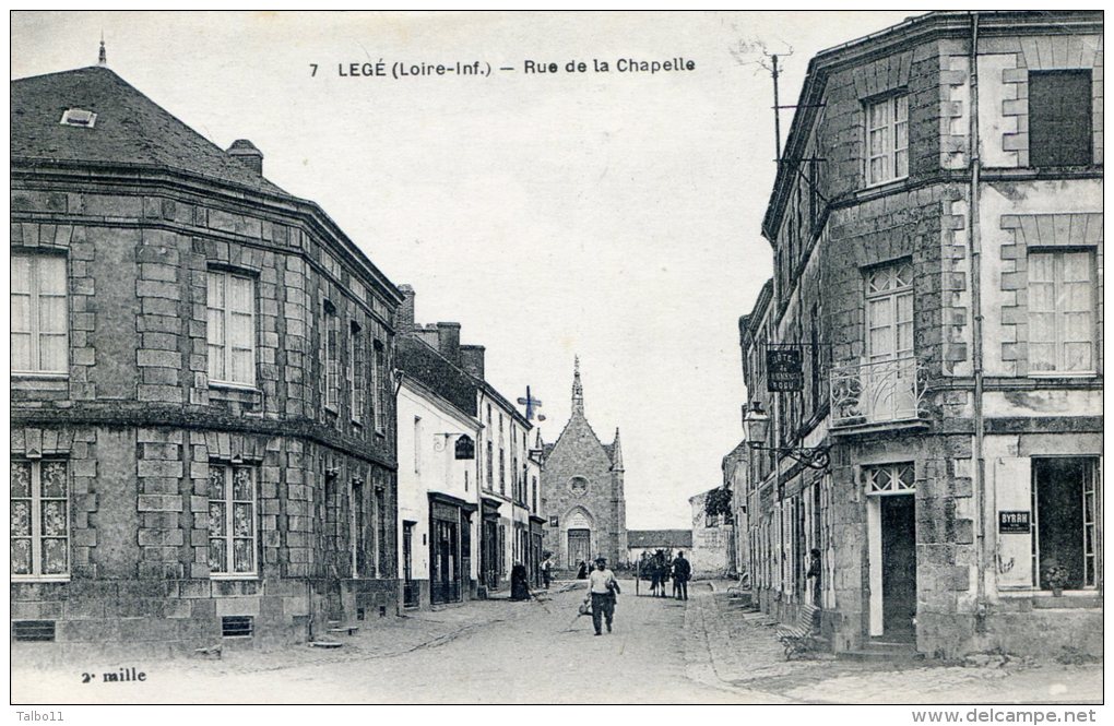 Legé - Rue De La Chapelle - Legé