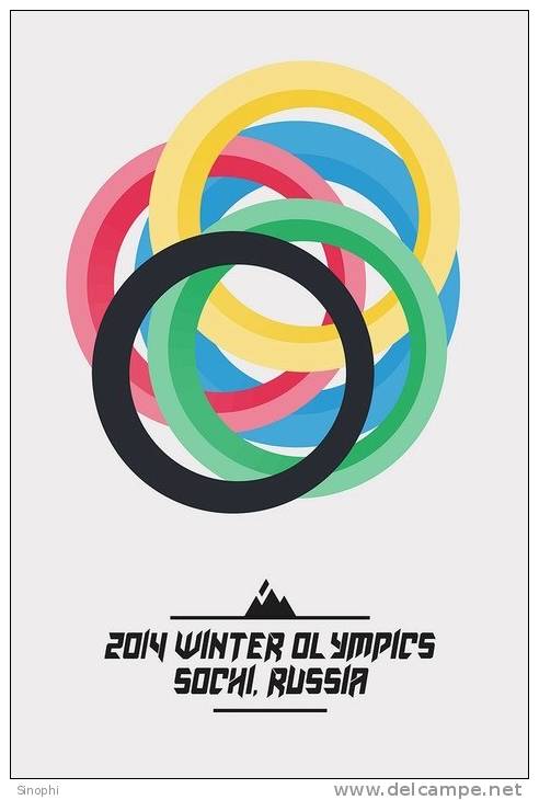 SA10-113   @     2014 Sochi Sotchi  Winter Olympic Games  , Postal Stationery -Articles Postaux -- Postsache F - Inverno 2014: Sotchi