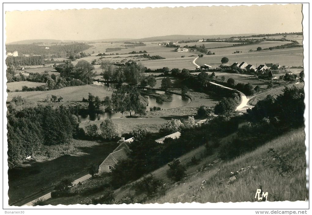 CPSM 89 MAILLY LE CHATEAU   JOLIE VUE DE LA VALLEE - Autres & Non Classés