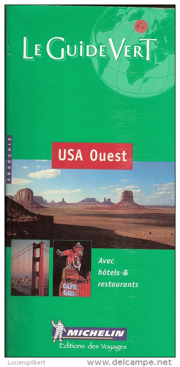 LE GUIDE VERT - USA OUEST - MICHELIN 2001 NEUF - Tourisme