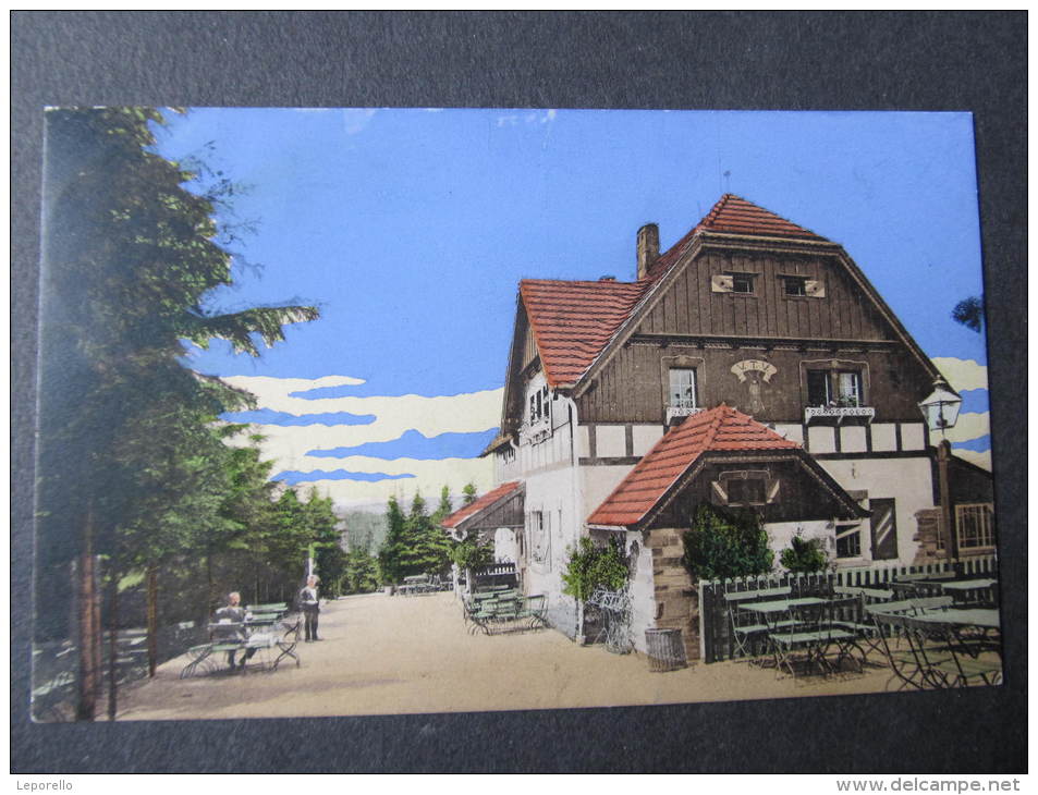AK PLAUEN Touristenhaus Handgemalt 1910//  D*9290 - Plauen