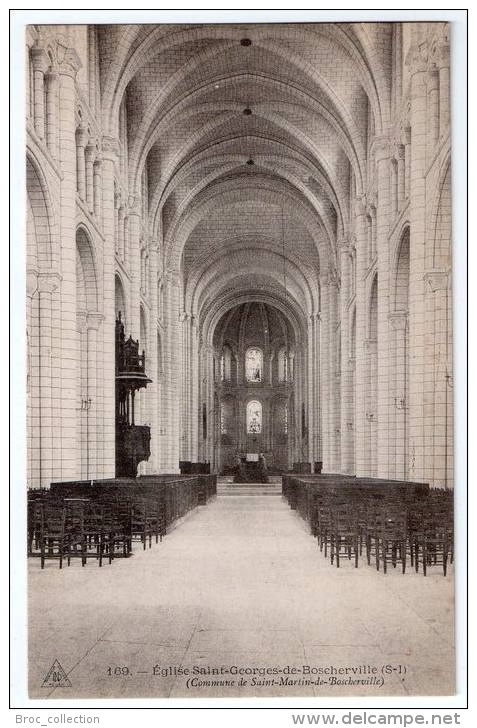 Saint-Martin-de-Boscherville, église Saint-Georges-de-Boscherville, N. D. N° 169 - Saint-Martin-de-Boscherville