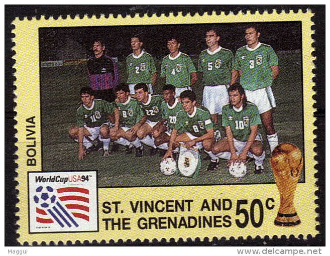 SAINT VINCENT  N ° 2096  * *  (  Bolivie )    Cup 1994 Football  Soccer Fussball - 1994 – Estados Unidos