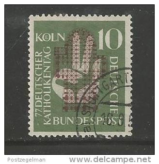 GERMANY 1956 Used Stamp(s) Catholic Day Koeln Nr. 239 - Used Stamps