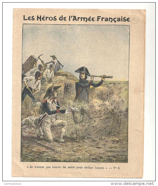 Couverture De Cahier D´écolier Des Années 1920 Les Héros De L'Armée Française N°10 - Protège-cahiers
