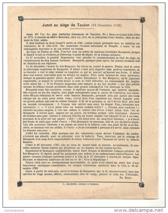 Couverture De Cahier D´écolier Des Années 1920 Les Héros De L'Armée Française N°10 - Protège-cahiers