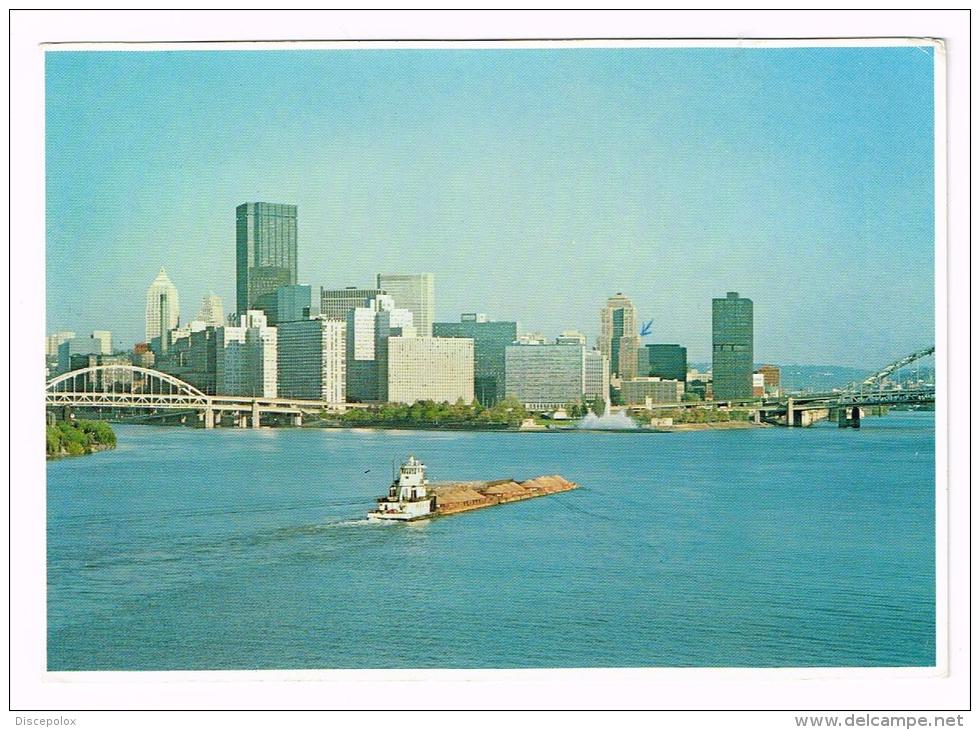 M219 Pittsburgh - Inland River Port - Navi Ships Bateaux / Non Viaggiata - Pittsburgh