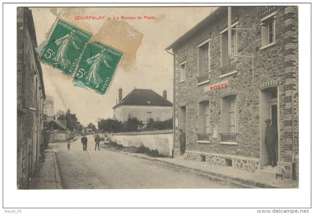COURPALAY - Le Bureau De Poste - Autres & Non Classés