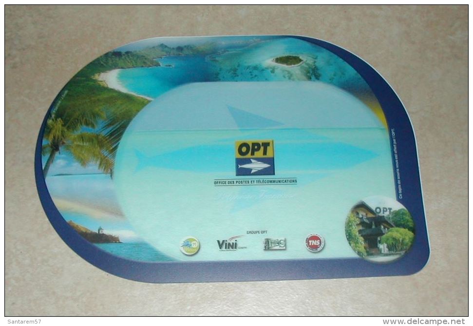 Tapis De Souris Mouse Pad Opt Office Des Postes Et Télécommunications Polynésie Française - Sonstige & Ohne Zuordnung