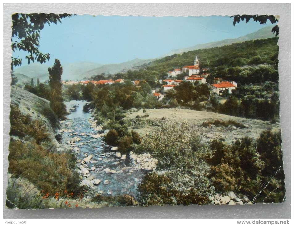 CP 07 LA SOUCHE  Vers Lalevade D'Ardèche - Vue Générale - Autres & Non Classés