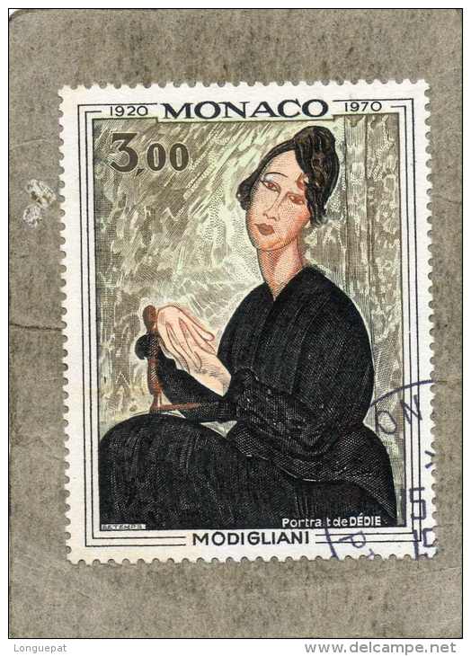 MONACO : MODIGLIANI, Portrait De "Dédie" : Peintre Et Un Sculpteur Italien  - Peintre Figuratif - Art - Peinture - Oblitérés