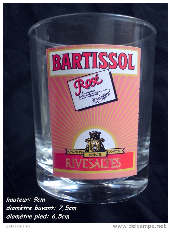 Verre BARTISSOL Rosé Rivesaltes - Verres