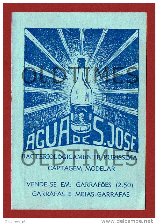 PORTUGAL - PALMELA -  AGUAS DE S. JOSE - 1938 CALENDÁRIO - Small : 1921-40